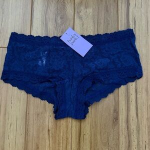 NEW Hanky Panky Signature Lace Boyshort in Deep Sleep